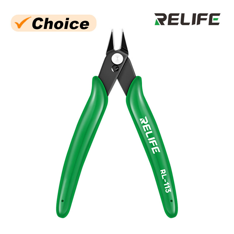 Electronics Repair Tape - RElife-滑り止めの斜めのレベル,絶縁スリーブ,ケーブル切断ツール,電子修理ワイヤーカッター,RL-113