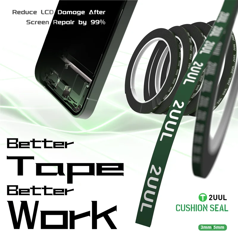 Electronics Repair Tape - 2UUL CS01 CS02 携帯電話修理テープ LCDスクリーン修理 タッチスクリーンシール