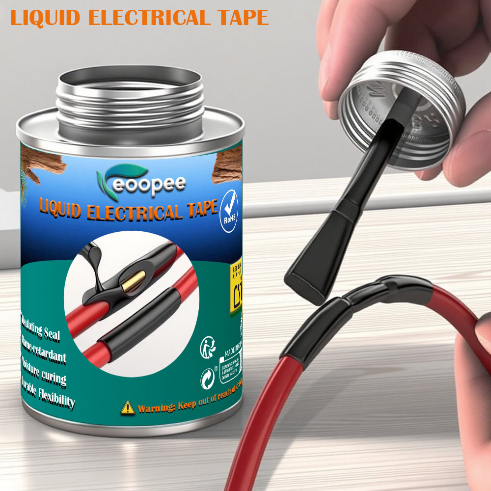 Electronics Repair Tape - 液体電気テープ - 高速修理、UV保護、家庭用ワイヤーおよびケーブルケア用の防水絶縁シーラントペースト
