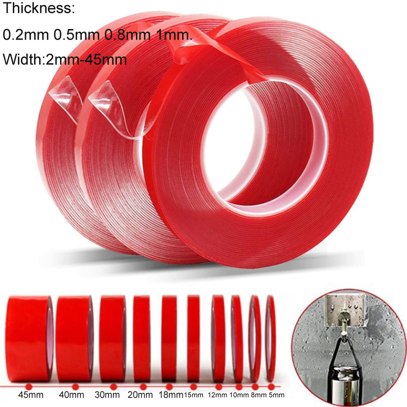 2 ミリメートル-45 ミリメートル両面粘着テープアクリル透 - Electronics Repair Tape のレビューと価格