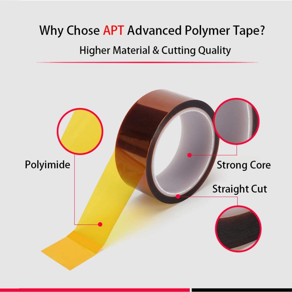 カプトンテープ 10/20/25mm 耐熱性高温高絶縁性エレ - Electronics Repair Tape のレビューと価格